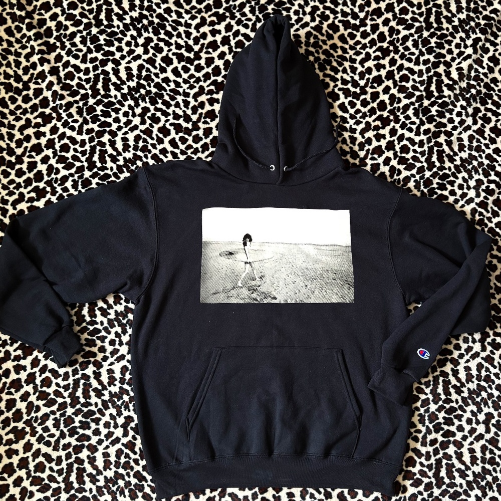 Joey Ramone with Surfboard Hoodie